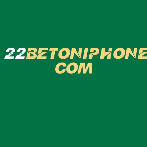 Logo da 22BETONIPHONE